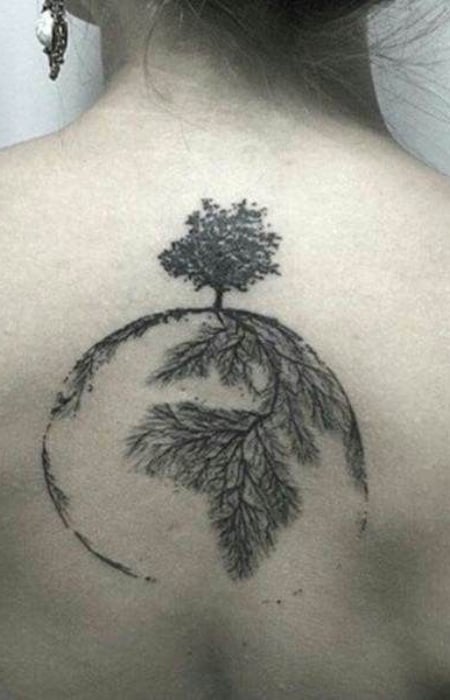 African Tree Of Life Tattoo