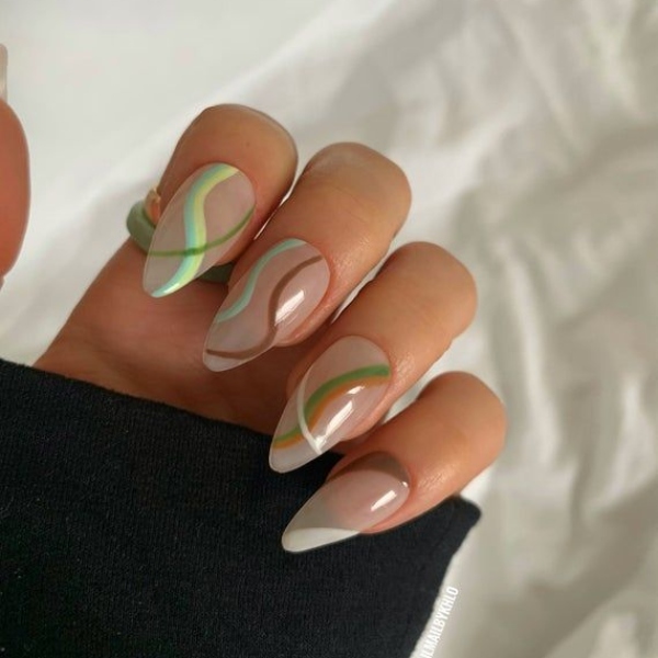 Almond Press On Nails