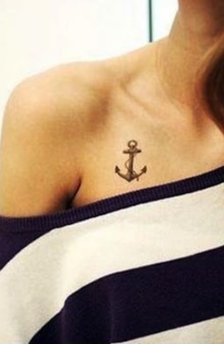 Anchor Chest Tattoo2