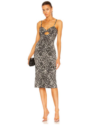 Animal Print Fall Cocktail Dresses