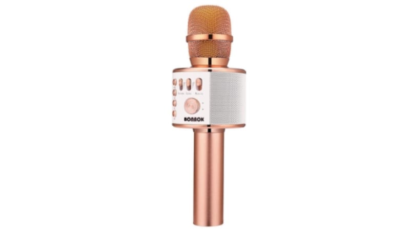 Bonaok Wireless Bluetooth Karaoke Microphone