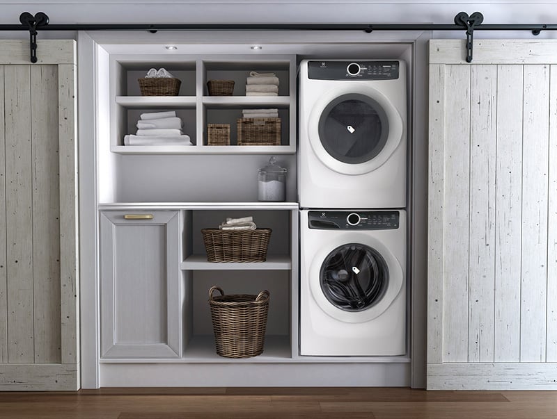 Barn Doors Laundry Room