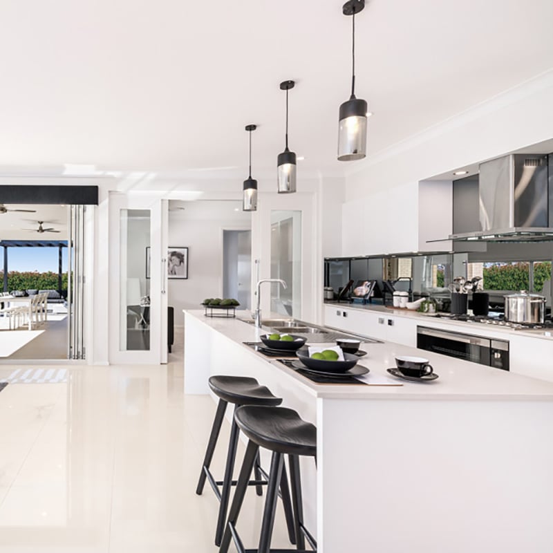 Black And White Kitchen