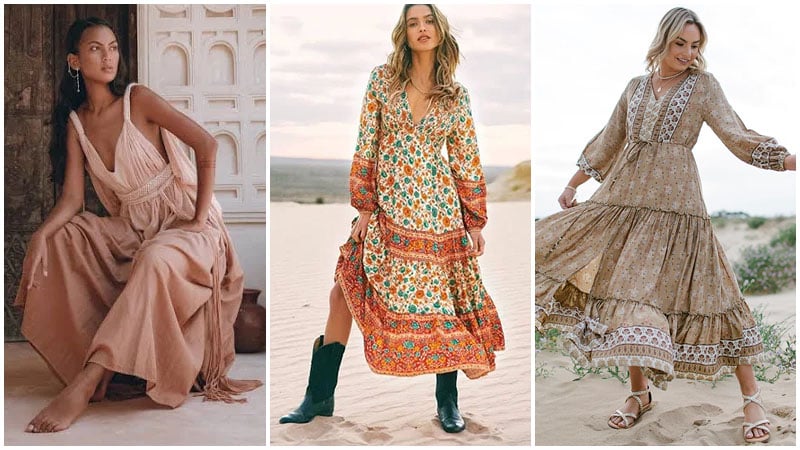 Boho Wedding Guest Dresses