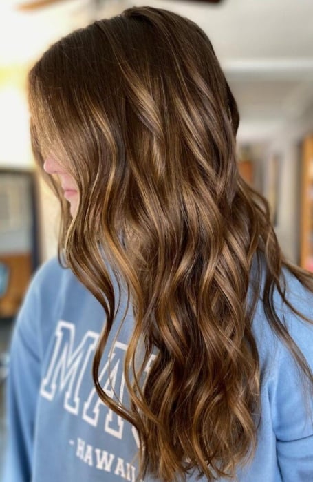 Caramel Brunette Hair Color