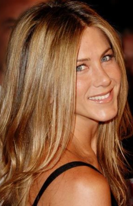 Caramel Jennifer Aniston Hair Color