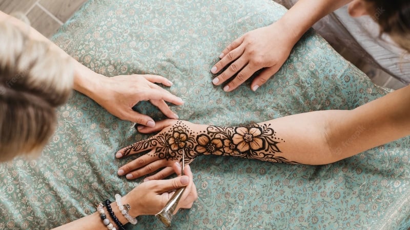 Henna Tattoo Design  Henna Tattoo in Las Vegas  Rosy Eyebrow Threading