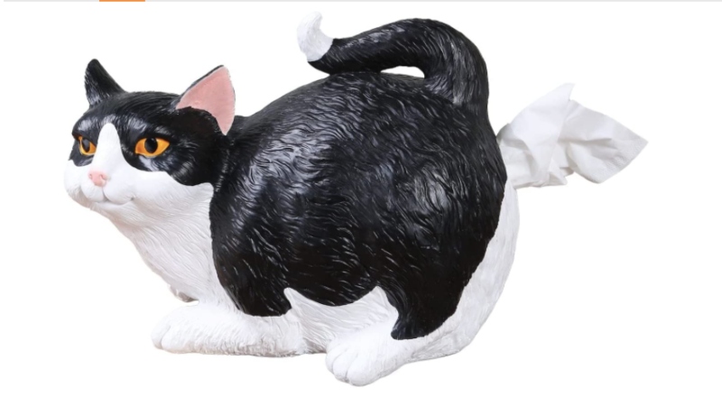 Cat Butt Tissue Holder