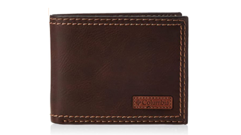 Columbia Men's Rfid Protected Passcase Bifold Wallet