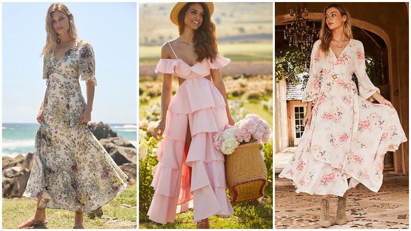 Country Wedding Guest Dresses