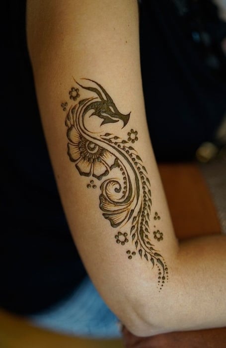 Dragon Henna Tattoo