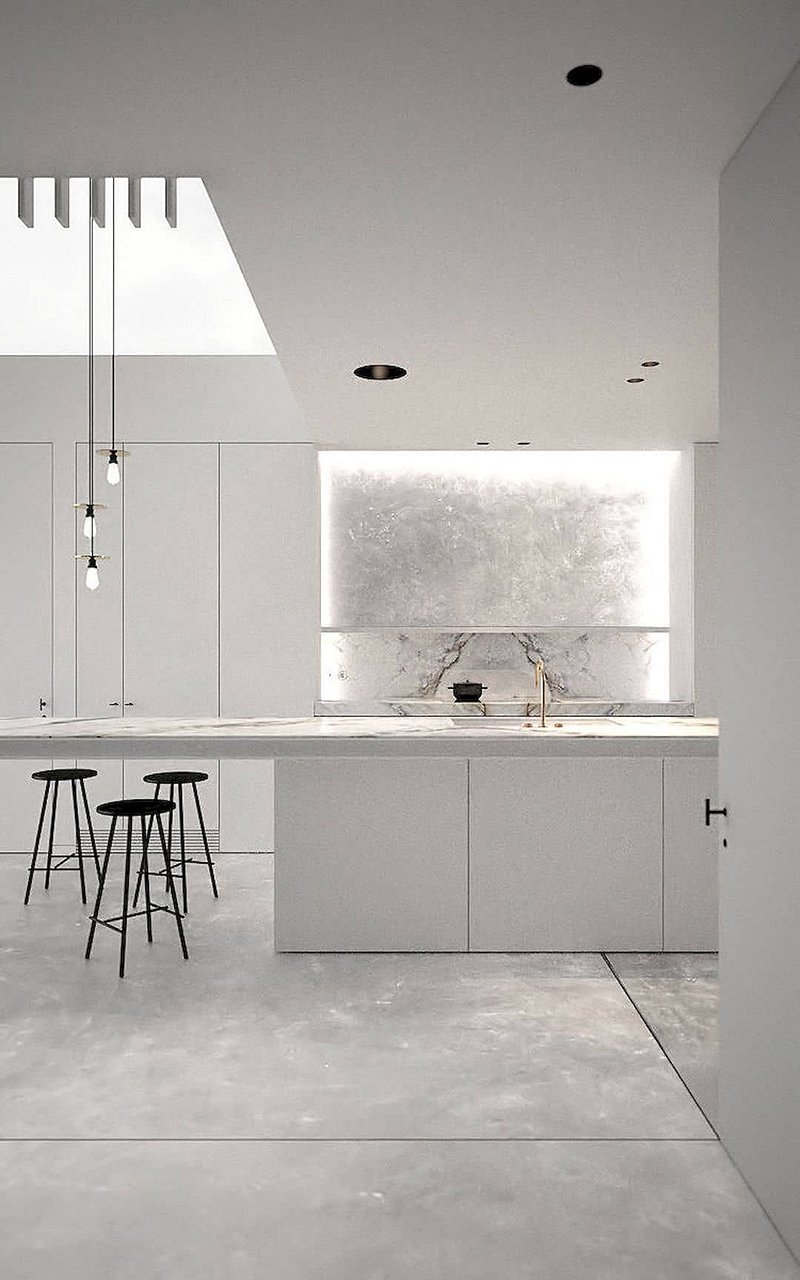 Elegant Minimalist Kitchen 1