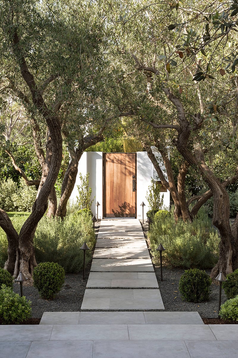 Evergreen Entryway