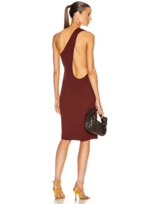 Fwrd Burgundy Cocktail Dresses