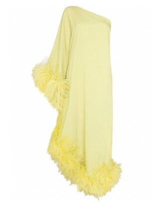 Feather Maxi Dress