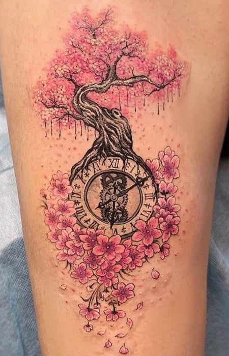 Feminine Unique Tree Of Life Tattoo 1