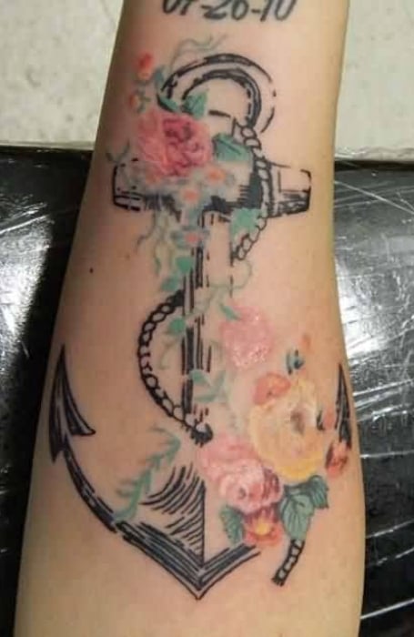 Forearm Anchor Tattoo1