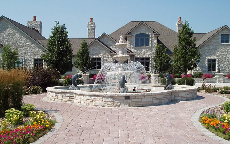 Front Yard Water Feature