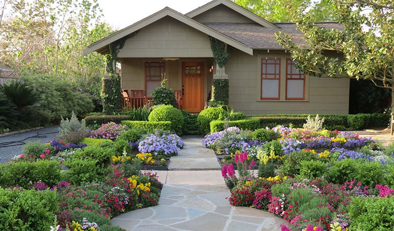 Front Yard Flower Bed