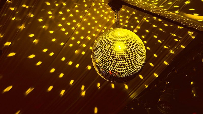 Gold Disco Ball