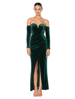 Green Long Cocktail Dresses