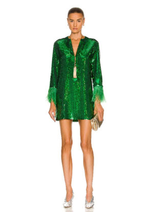 Green Mini Cocktail Dresses