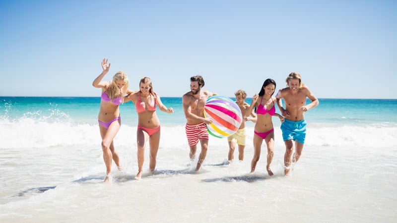 Invite Friends To The Beach