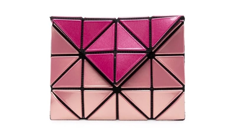 Issey Miyake Geometric Folded Wallet