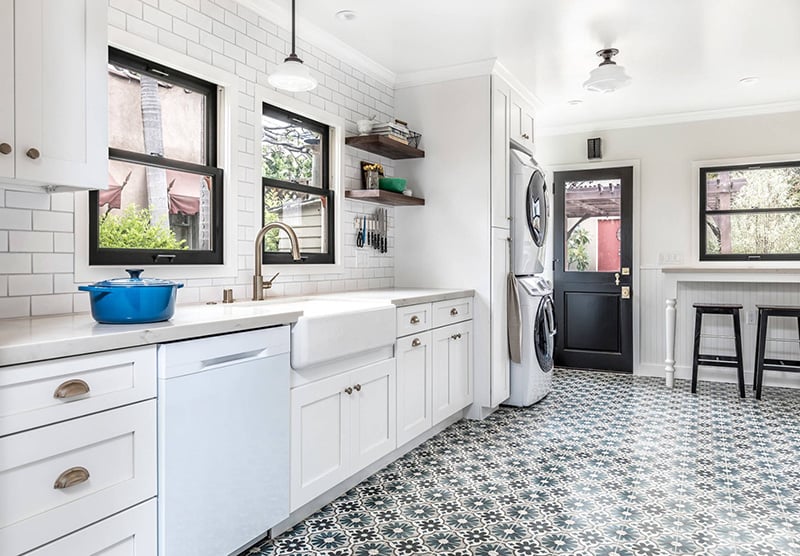 Laundry In Kitchen