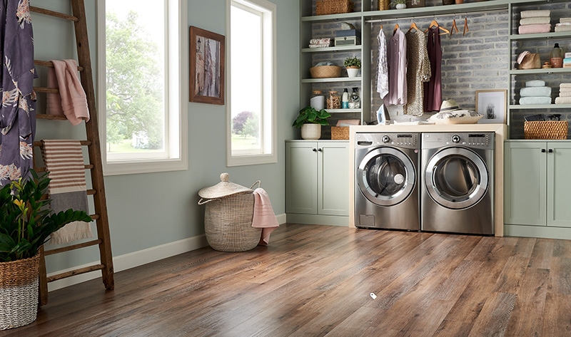 Laundry In Living Room