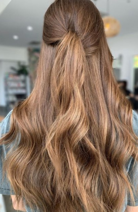 Trendy Brown Hair Colour Ideas For 2021  brown  melted caramel