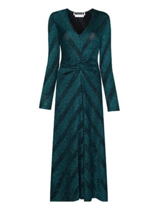 Long Sleeved Green Dress