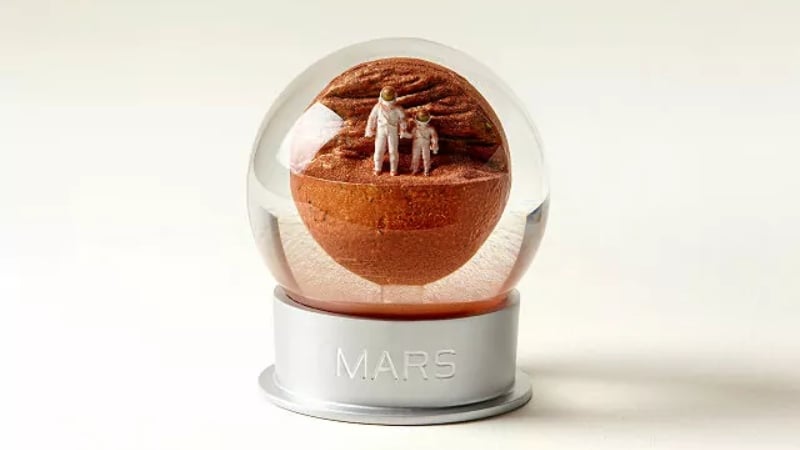 Mars Dust Globe