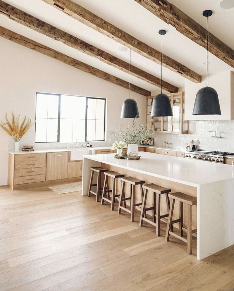 Modern Cottage Style Kitchen 