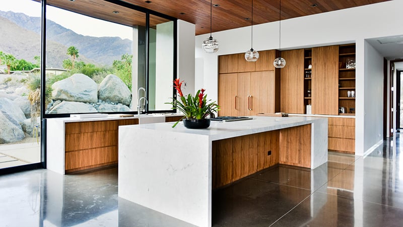 Modernized Mid Century Kitchen 