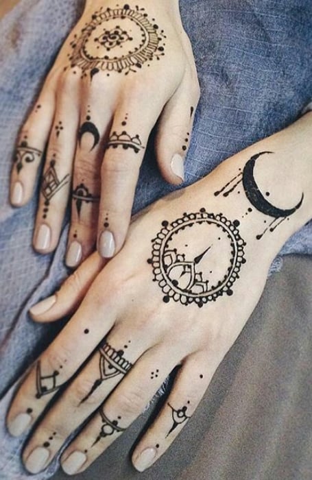 15 Simple Henna Tattoo Mehndi Designs  Bling Sparkle