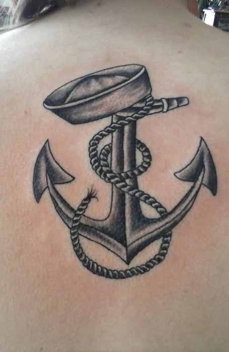 Navy Anchor Tattoo1