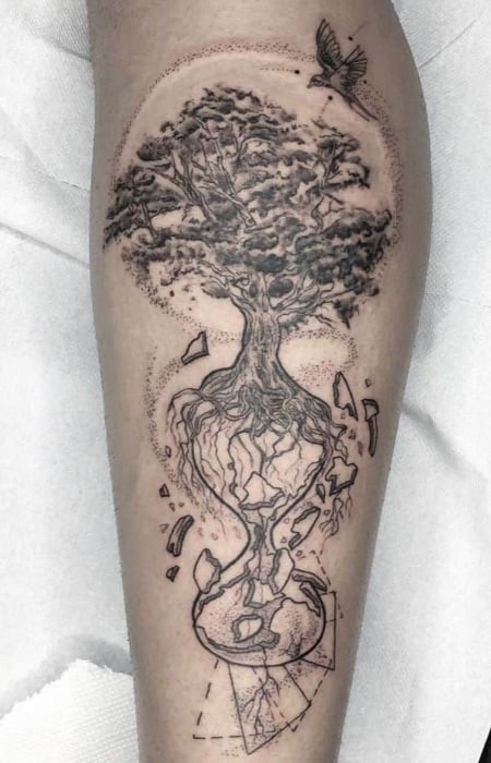 Norse Tree Of Life Tattoo