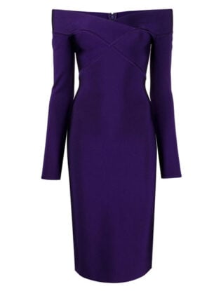 Off The Shoulder Cocktail Dress