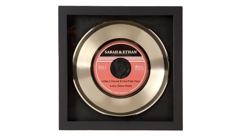 Personalized Gold Record