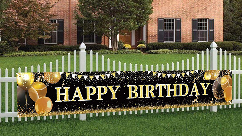 Put Up A Cool Yard Sign For The Event