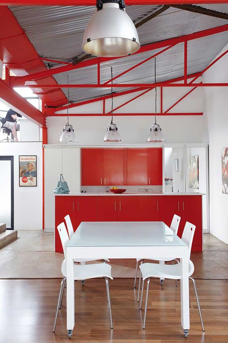 Red Kitchen 