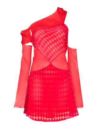 Red Long Sleeve Cocktail Dresses