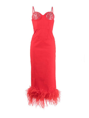 Red Midi Cocktail Dresses