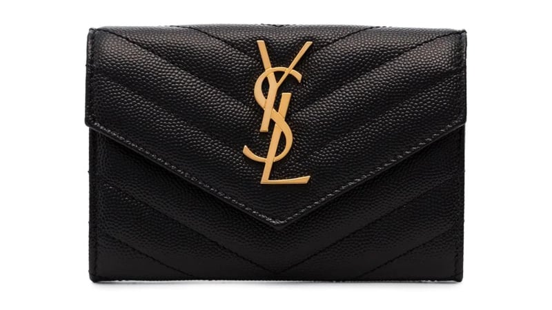 Saint Laurent Small Monogram Envelope Wallet