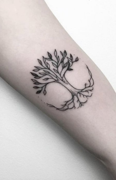 Simple Tree Of Life Tattoo