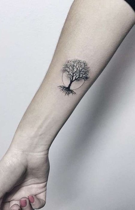Small Tree Of Life Tattoo