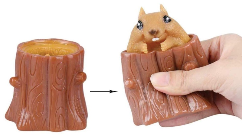 Squeeze Squirrel Toys