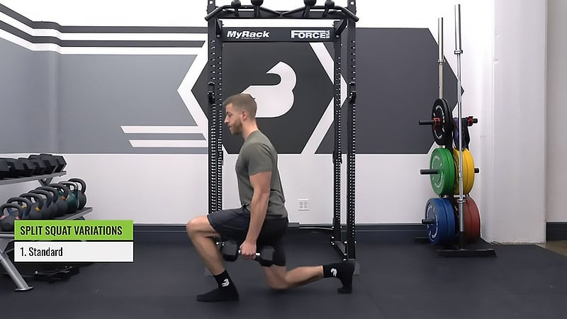 Standard Split Squat