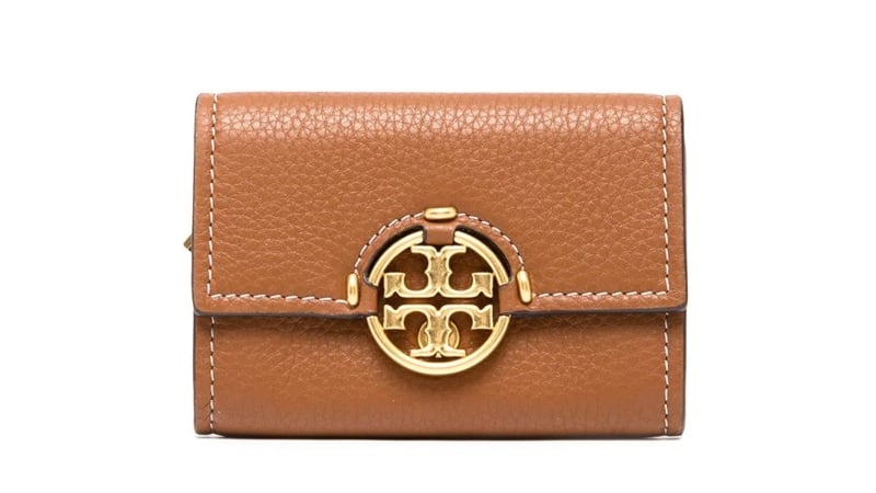 Tory Burch Mini Miller Leather Wallet